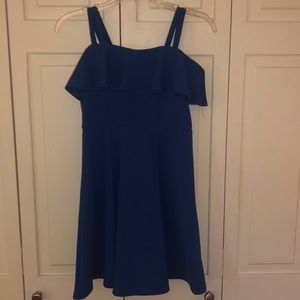 light blue dress